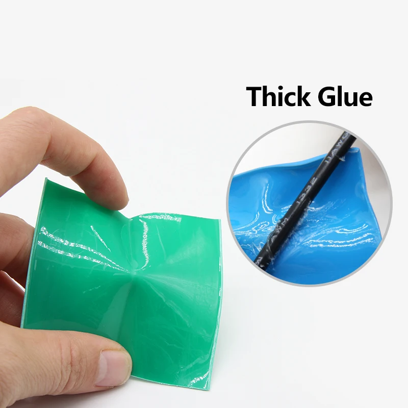 1/5/10/25/50M Green 3:1 Heat Shrink Tube With Glue Inside Diameter 1.6mm ~ 39mm Adhesive Lined Waterproof Insulation Sleeve Wrap