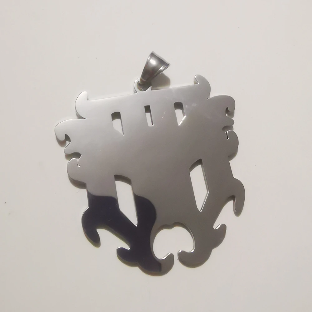 رجل الأحمر ICP سحر قلادة الفولاذ المقاوم للصدأ الفرقة فريق قلادة سلسلة 24 بوصة #5