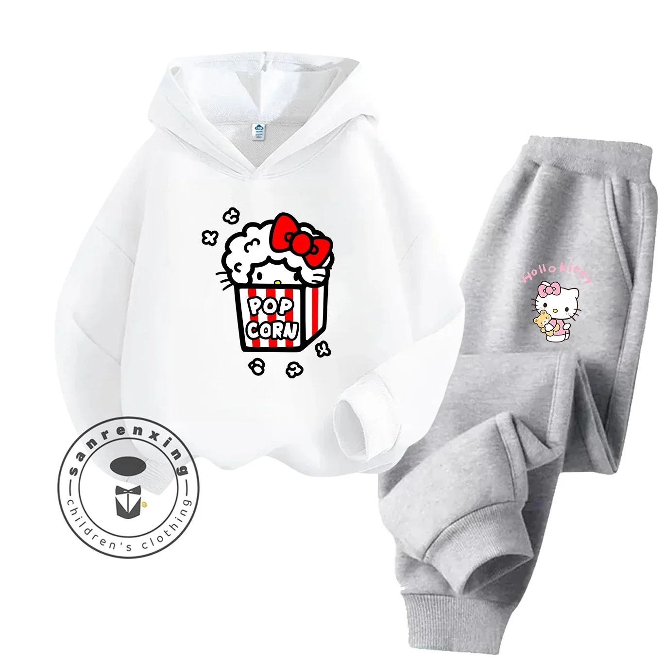 

Stitch Cartoon Printed Hoodie Set Fashion 2D 2025 For Kids Teens Boys Girls Casual Hot Sale Autumn Winter