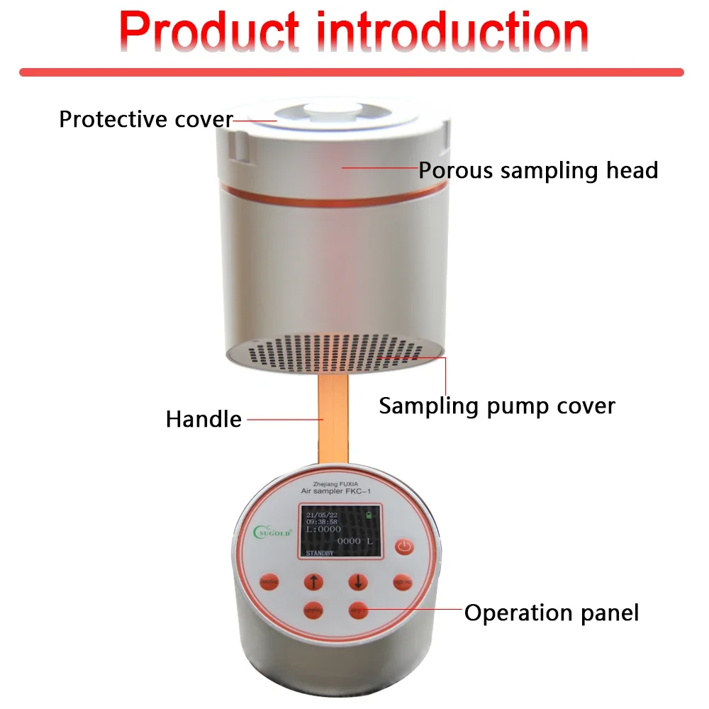 FKC-1 type microbiological air sampler high volume air sampler