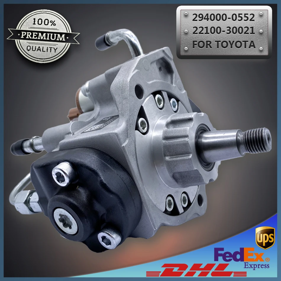 

High Quality Common Rail Fuel Pump 294000-0552 294000-0550 22100-30021 for Toyota DYNA HILUX 4RUNNER 2KD-FTV Engine