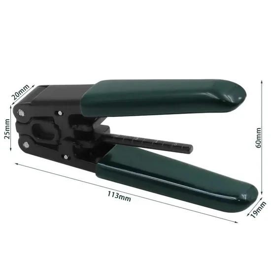 Leather Fiber Peeling Wire Cutting Tool Pliers Optical Fiber Equipment Cable Stripper Leather Off-line Stripper OEM