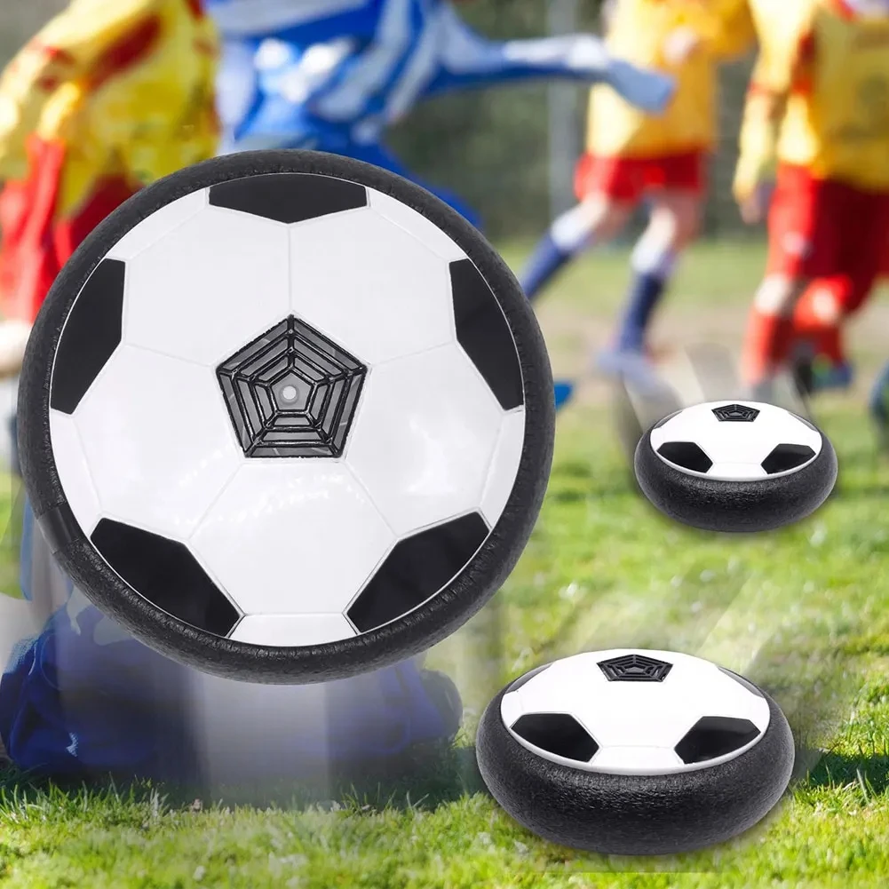 Nuovo giocattolo da calcio con sospensione a luce LED con luci musicali pallone da calcio Hover bambini giocattoli sportivi interattivi per l'allenamento genitore-figlio