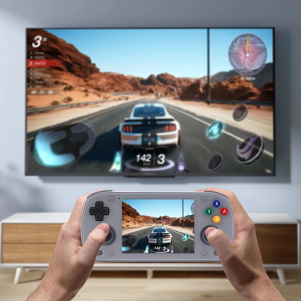 Retroid Pocket MINI المحمولة فيديو ريترو لعبة لاعب WIFI6 BT 5.1 3.7 بوصة IPS OLED لعبة فيديو لاعب وحدة تحكم ألعاب محمولة