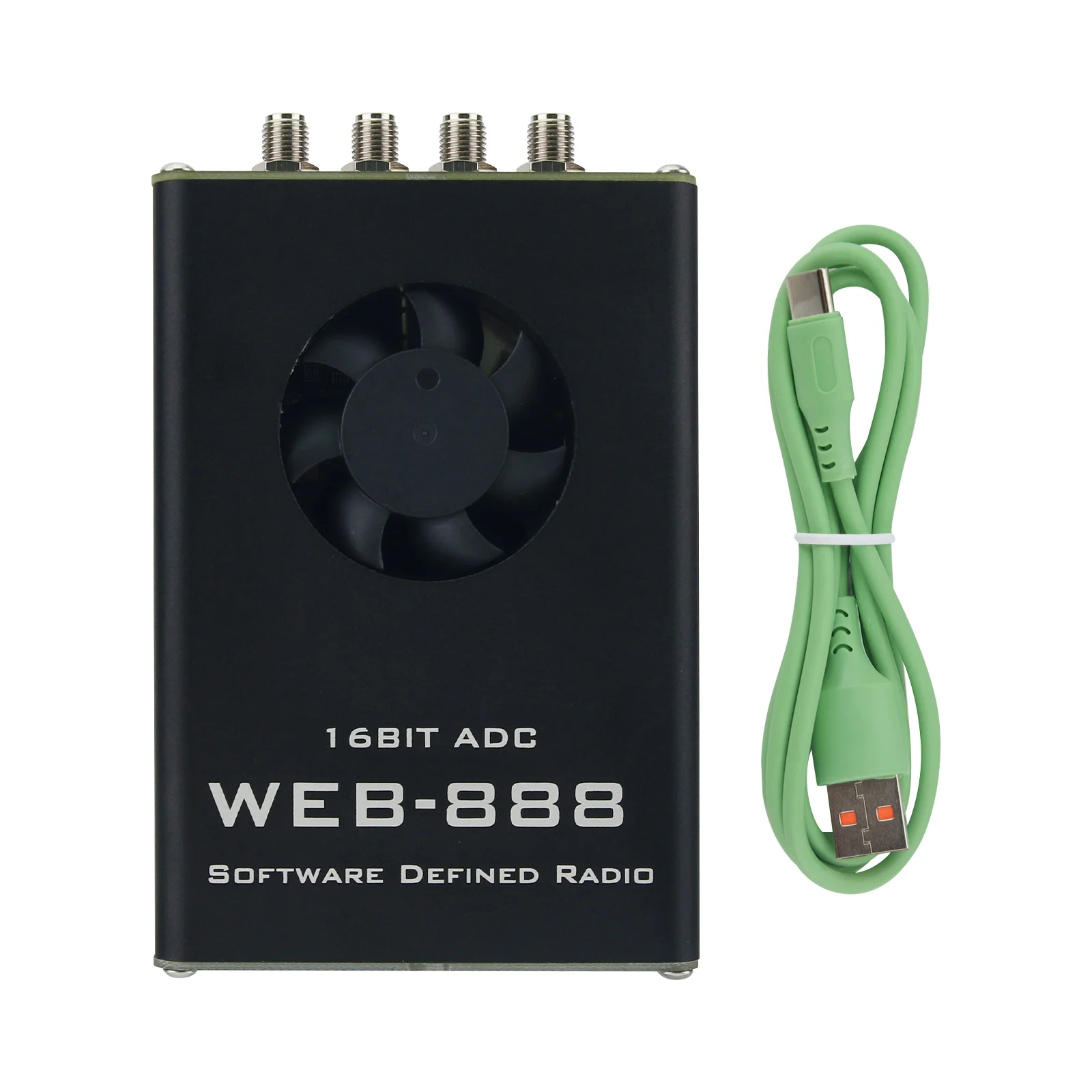 Network 888 SDR Receiver Software Defined Radio With 16-Bit Analog-to-Digital Converter 62M Bandwidth Global Positioning System
