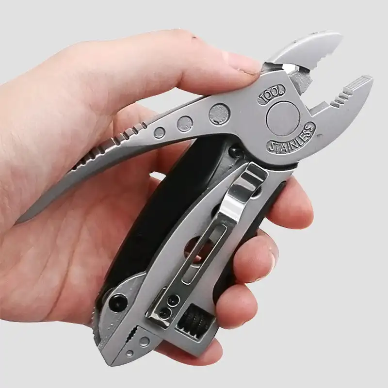 

Outdoor Portable Multi-purpose Wrench Pliers Multi-purpose Tools Pliers Folding Small Wrench Tool Combination Camping Supplies