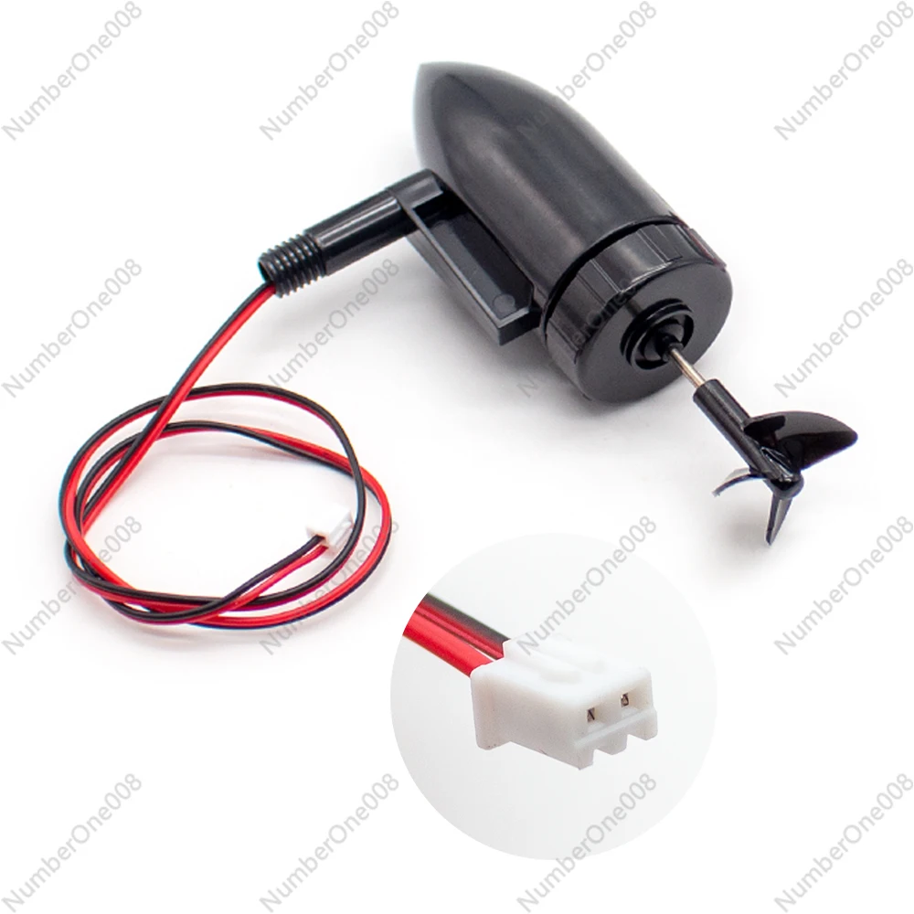 7.4V Underwater Thruster Motor Engine 12CM Waterproof Propulsor With 3-Blades Propeller for RC Fishing Bait Boat Model