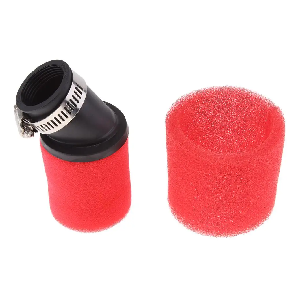 Air Filtrator Foam Pod Cleaner Dual Stage Red Filter for ATV Quad Bike 50cc 110cc Performance Part