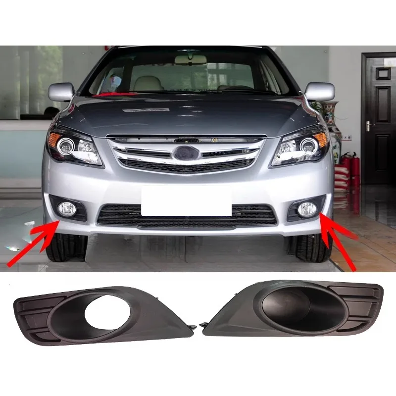 Front Bumper Fog Light Cover Foglamp Frame Left Right For BYD L3