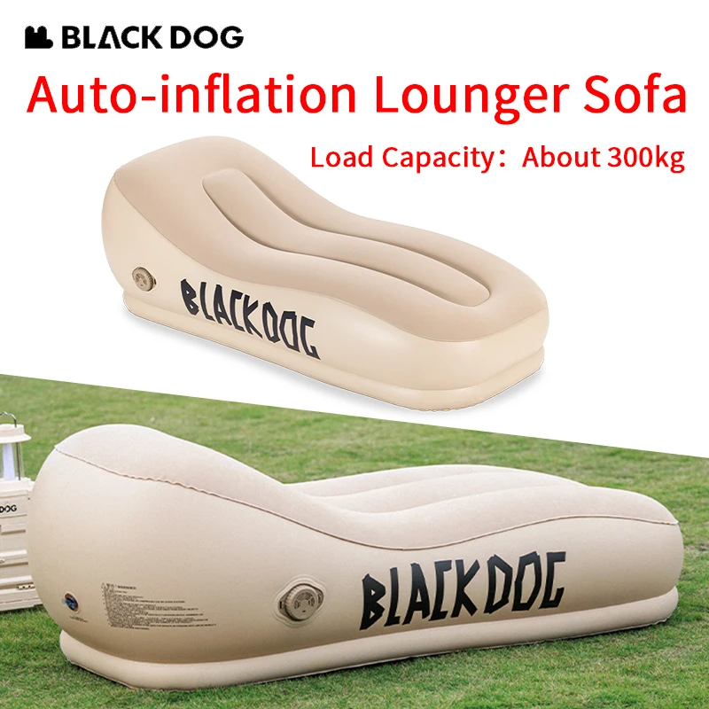 

Надувной диван-шезлонг BLACKDOG из ПВХ для кемпинга, портативная мебель для отдыха и сна на открытом воздухе
