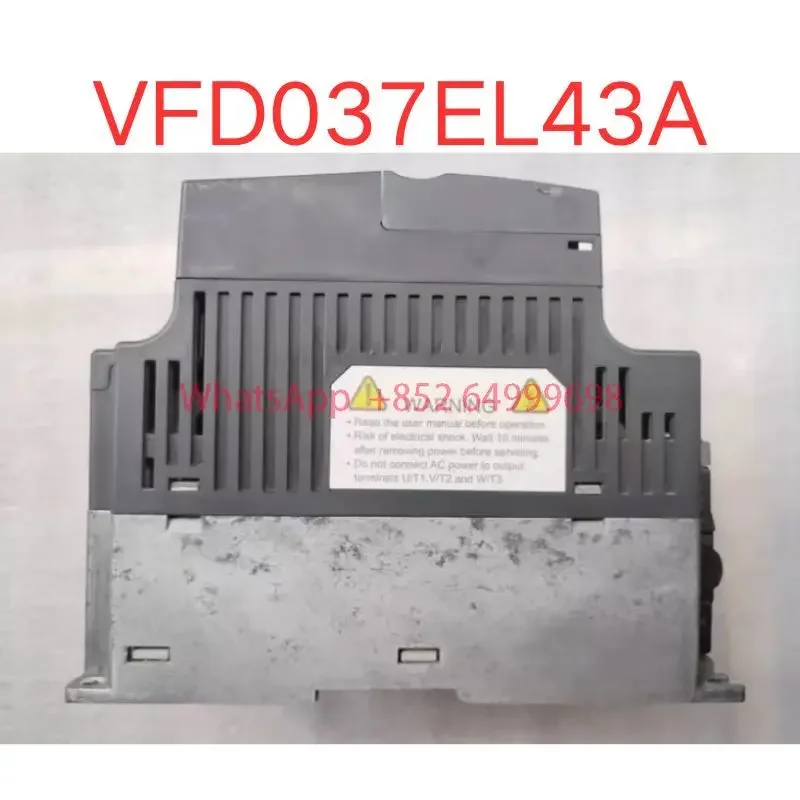 

Second hand VFD037EL43A 3.7KW inverter tested OK and shipped quickly
