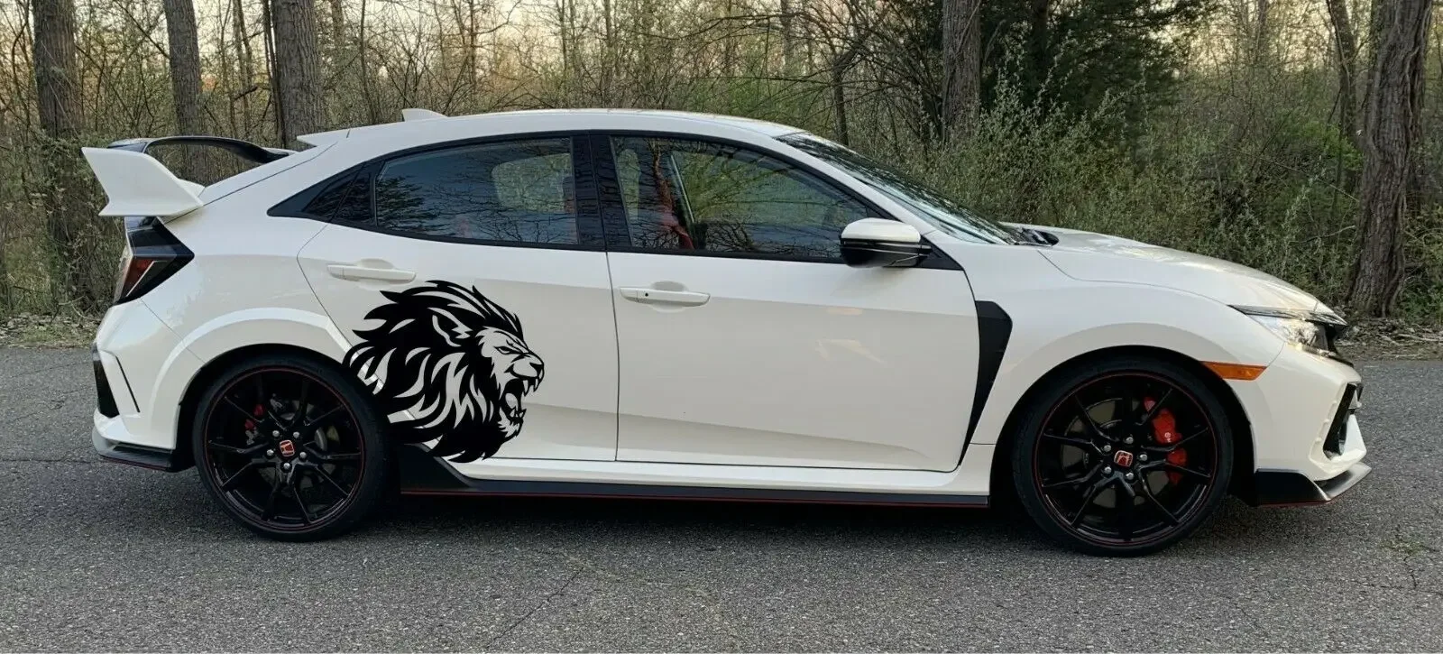 

2 Lion Car stickers, Decals , fits any car model for left and right side
