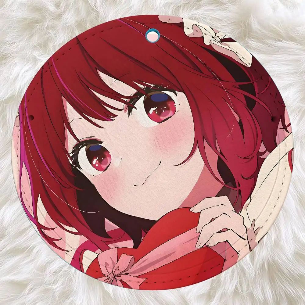 Cartoon K-Kana A-Arima Cute Creative Luggage Tag Lightweight Waterproof Name ID Address Label Travel Accessories