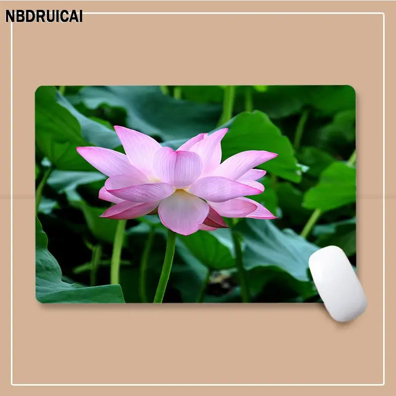 Lotus DIY Table Mat Student Mousepad Computer Keyboard Pad Games Pad Desk Mat For PC Mouse Carpet