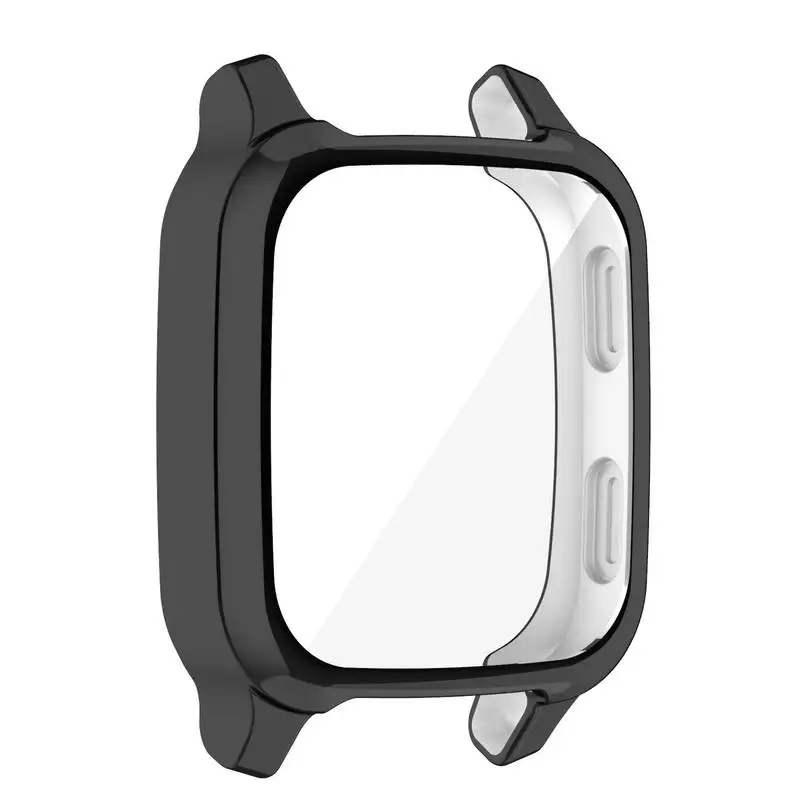 Hard Edge Shell Screen Glass Protector Film Frame Case For Garmin Venu SQ 2 Smart Watch Protective Cover SQ2 Music Accessories
