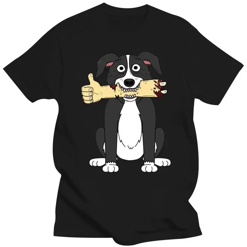 Basic Unique T-shirt Girl Mr Pickles Collie Cartoon Comfortable Casual Hip Hop Gift Creative T-shirt Ofertas Street Wear Shirt