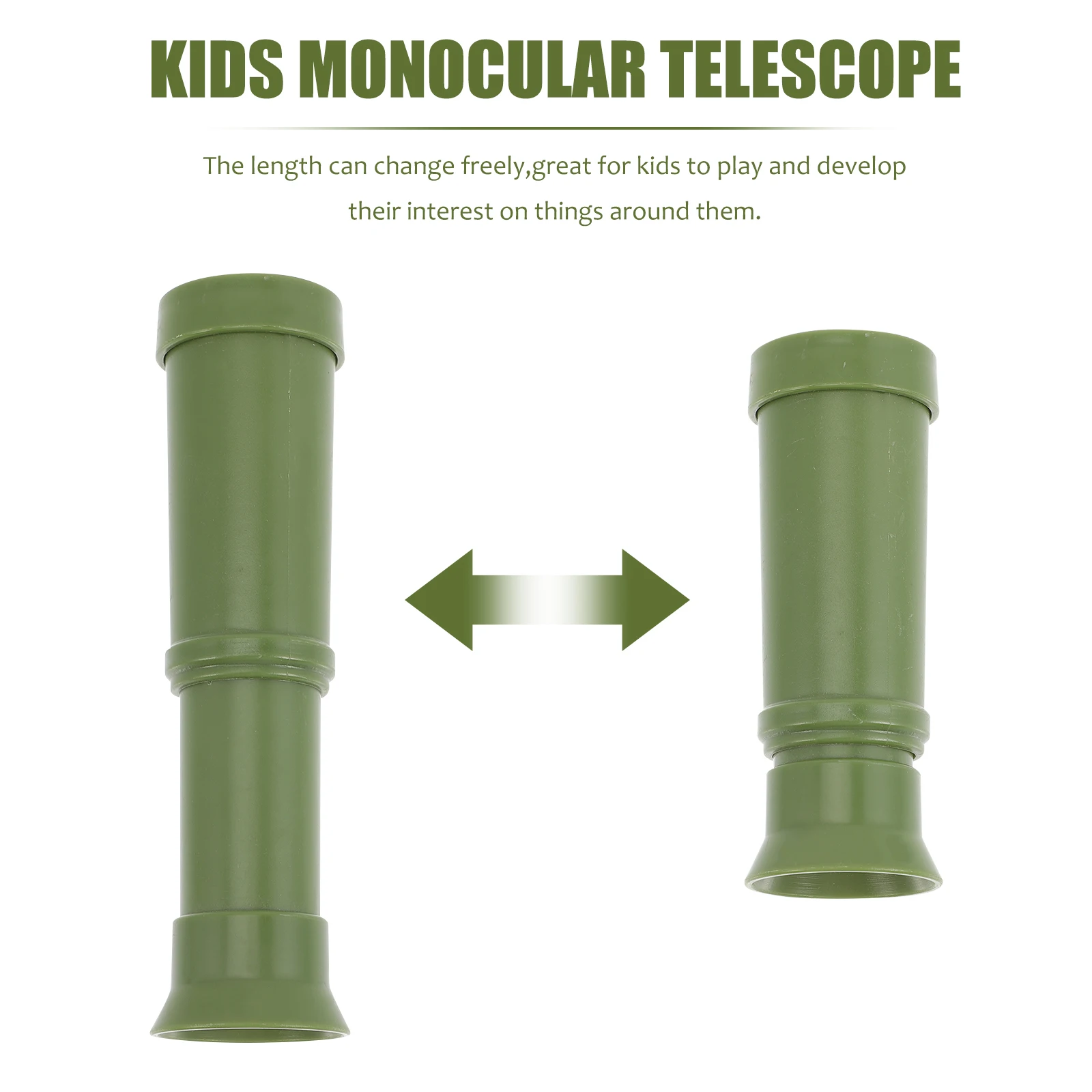 

5 Pcs Kids Telescope Toy Spotting Children's Microscope Science Plastic Toddler