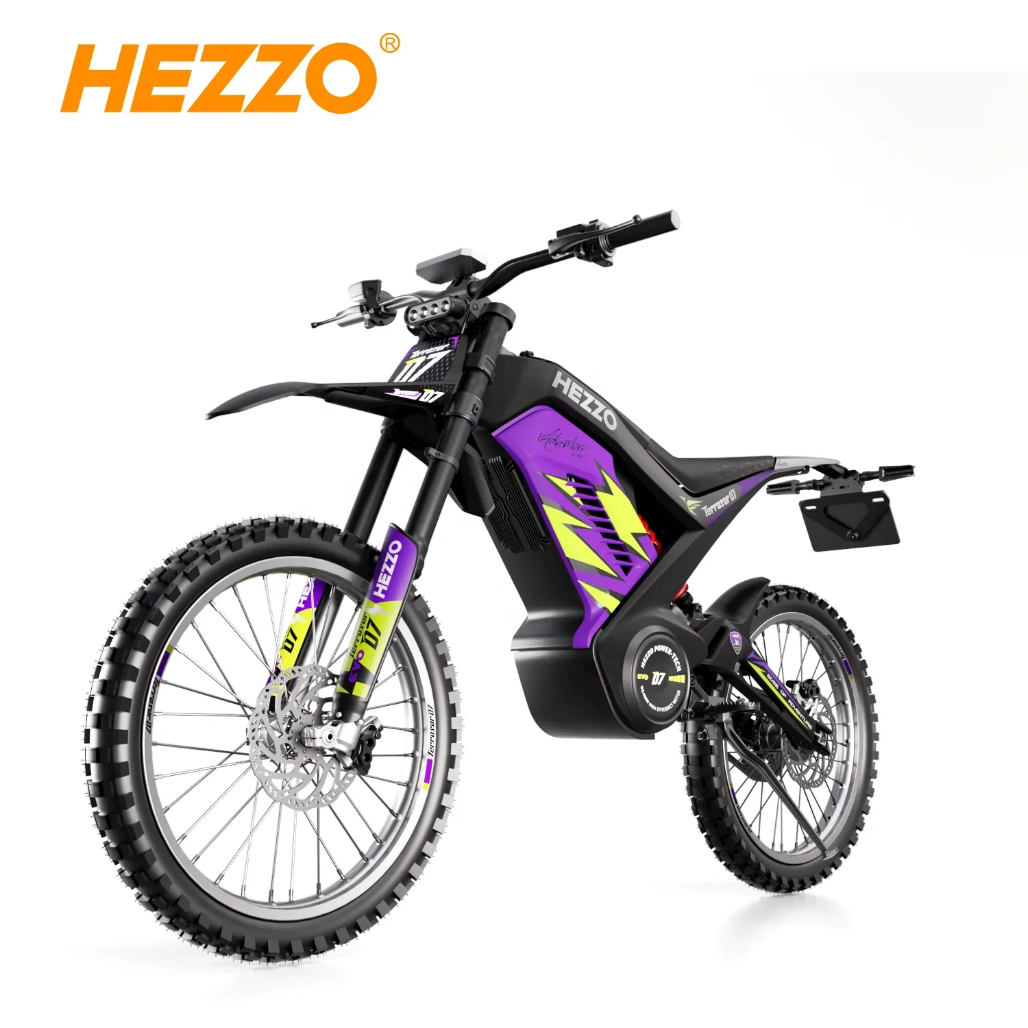 HEZZO D7 Electric Dirt Bike D7 8000W 72V High Torque 389N.M Surron Electric Motorcycle Talaria Powerful Off-Road Motorbike