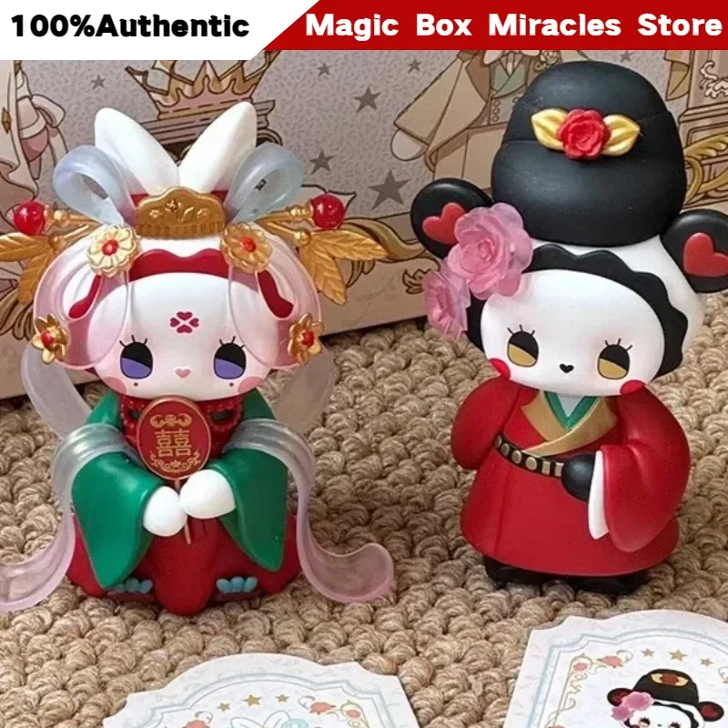 

Оригинальная коллекционная кукла Emma Secret Forest Beloved Series Blind Box, кавайная, для декора стола, подарок на свадьбу, Новый год, День святого Валентина для девочки