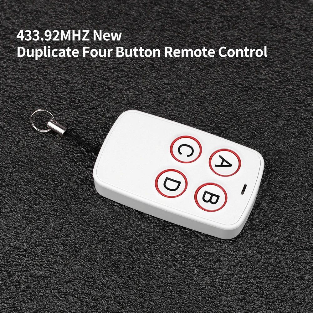 Garage Door Remote Control Duplicator 433MHz Code Grabber Clone Gate Key Fob Command Hand Transmitter