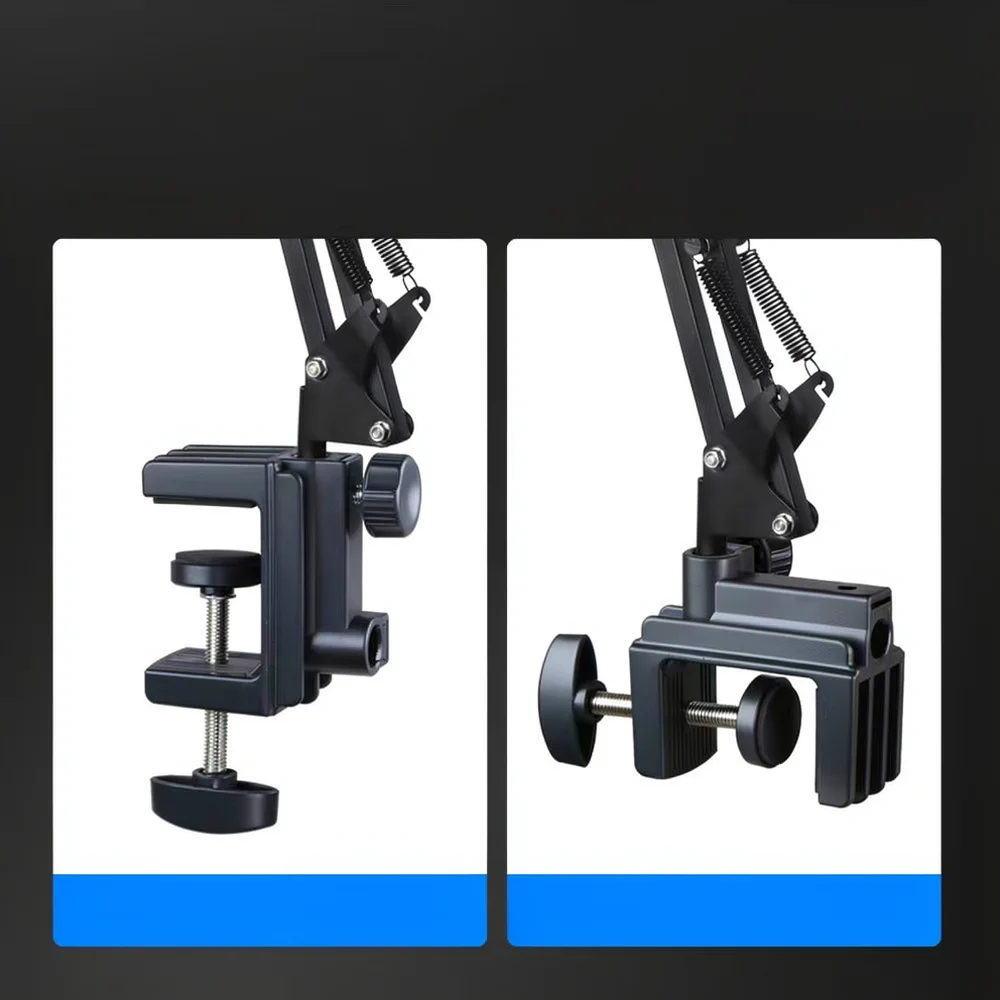 Portable Folding Phone Arm Holder Desk Stand Mount For Smartphone Live Streaming Video Content Creation Professional