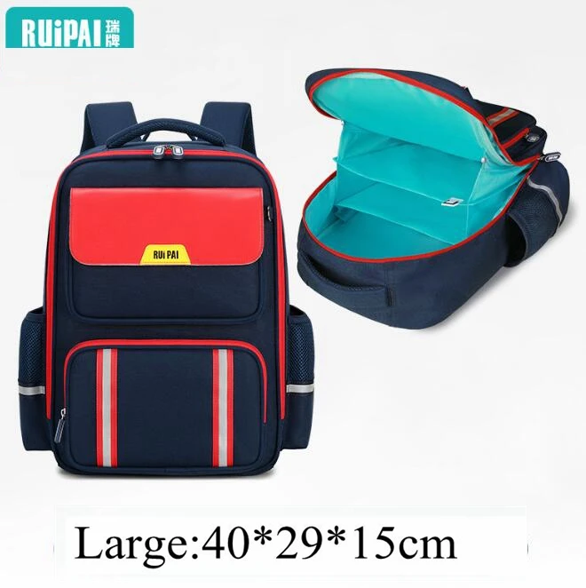 

Spine Protection School Bag For Boys Kids Burden Reduction Backpack with Multi Compartment Elementary School Bookbag for girls