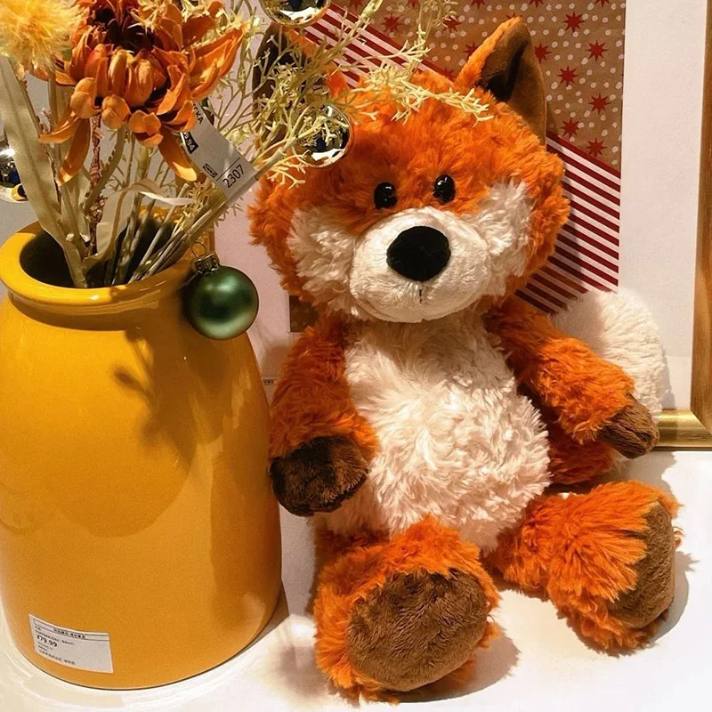 

Cute Little Fox Doll Plush Toy Hugging And Sleeping Doll Girls Sleeping Comfort Doll Birthday Gift