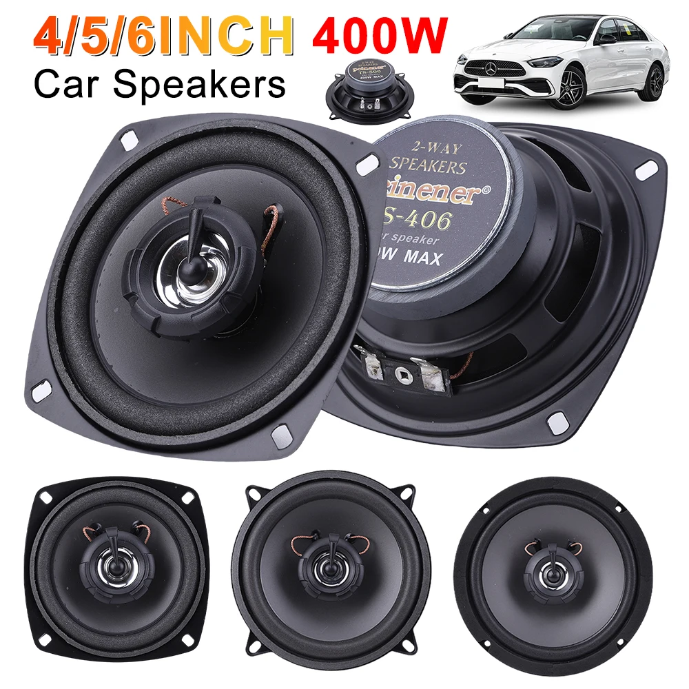 

5 Inch Car Speakers Car HiFi Coaxial Speaker 400W Auto Audio Music Stereo Full Range Frequency Subwoofer Automotive Speakers