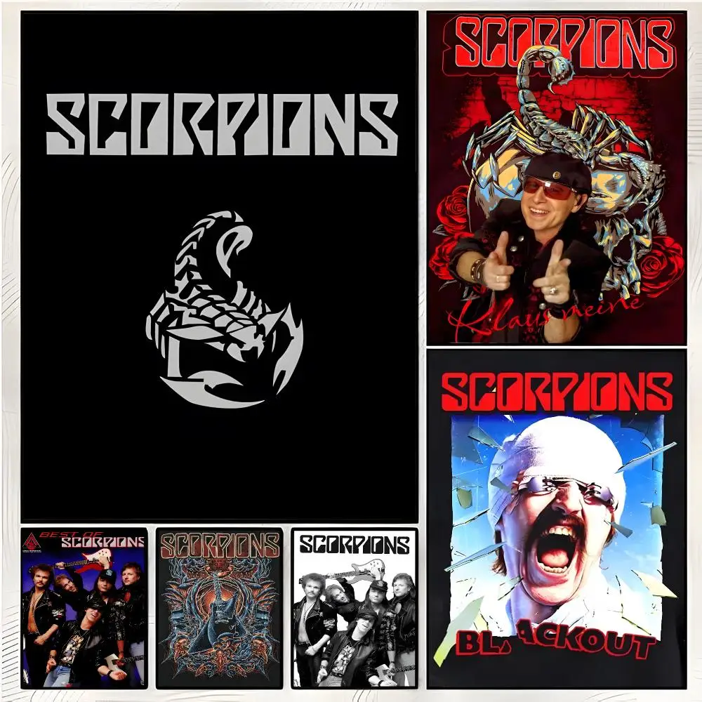 band hardrock Scorpions Poster Superior Home Space  Indoor Decorative Art & Home Decor