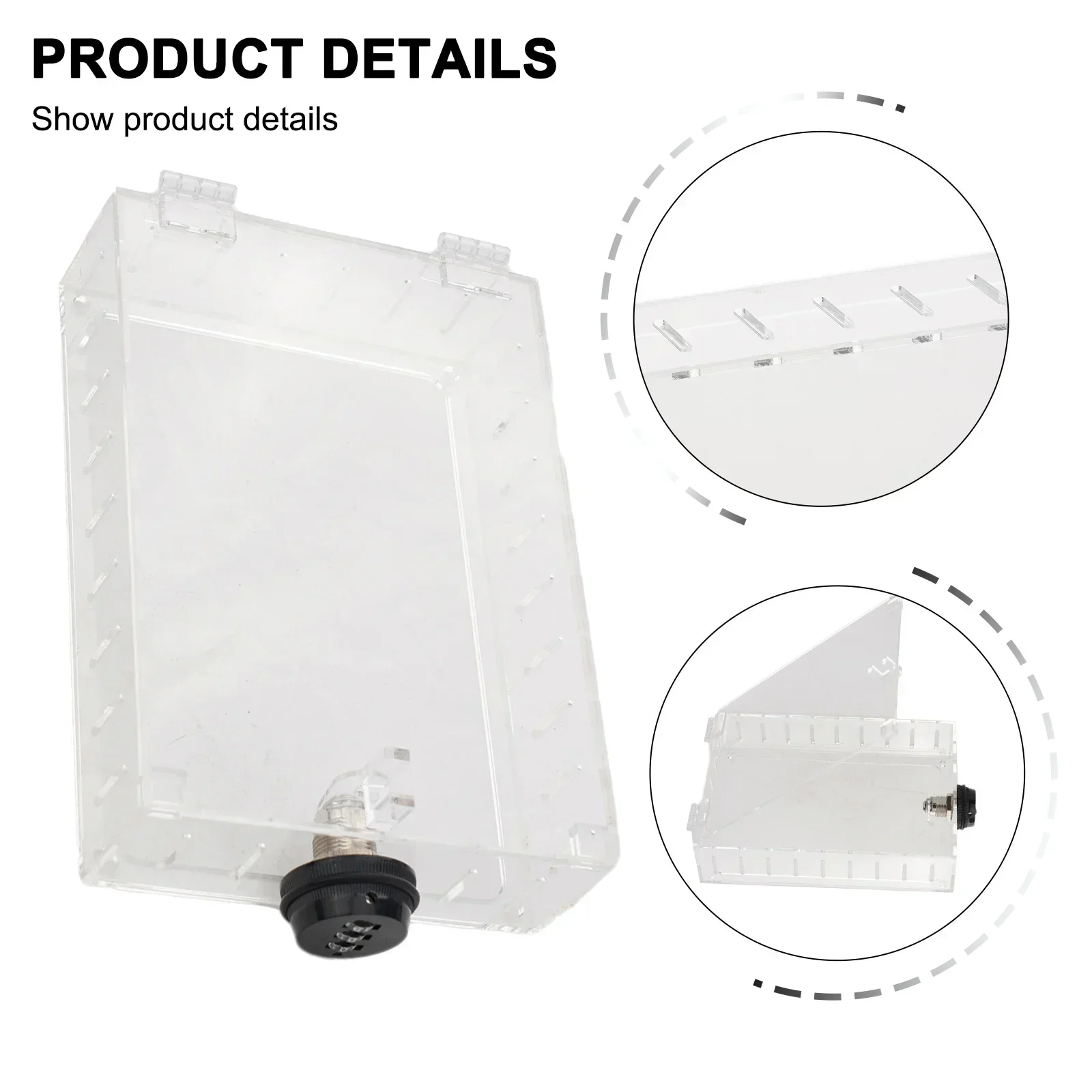 Don't Worry About Key Loss Anymore With The Acrylic Thermostat Lock Box A Reliable And Secure Solution For Your Thermostat