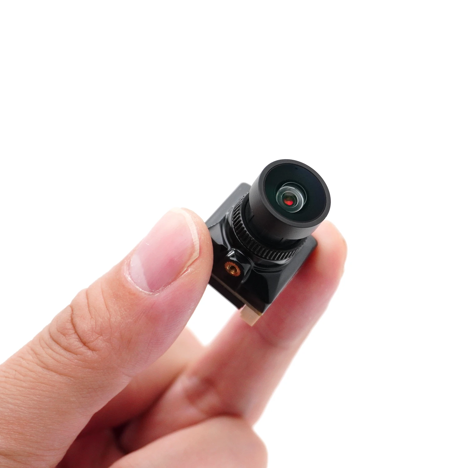 YSIDO 19*19*19mm cámara FPV lente de 2,1mm DC 5-20V relación de pantalla 16:9/4:3 para RC Dron de carreras con visión en primera persona accesorios de modelo de cuadricóptero