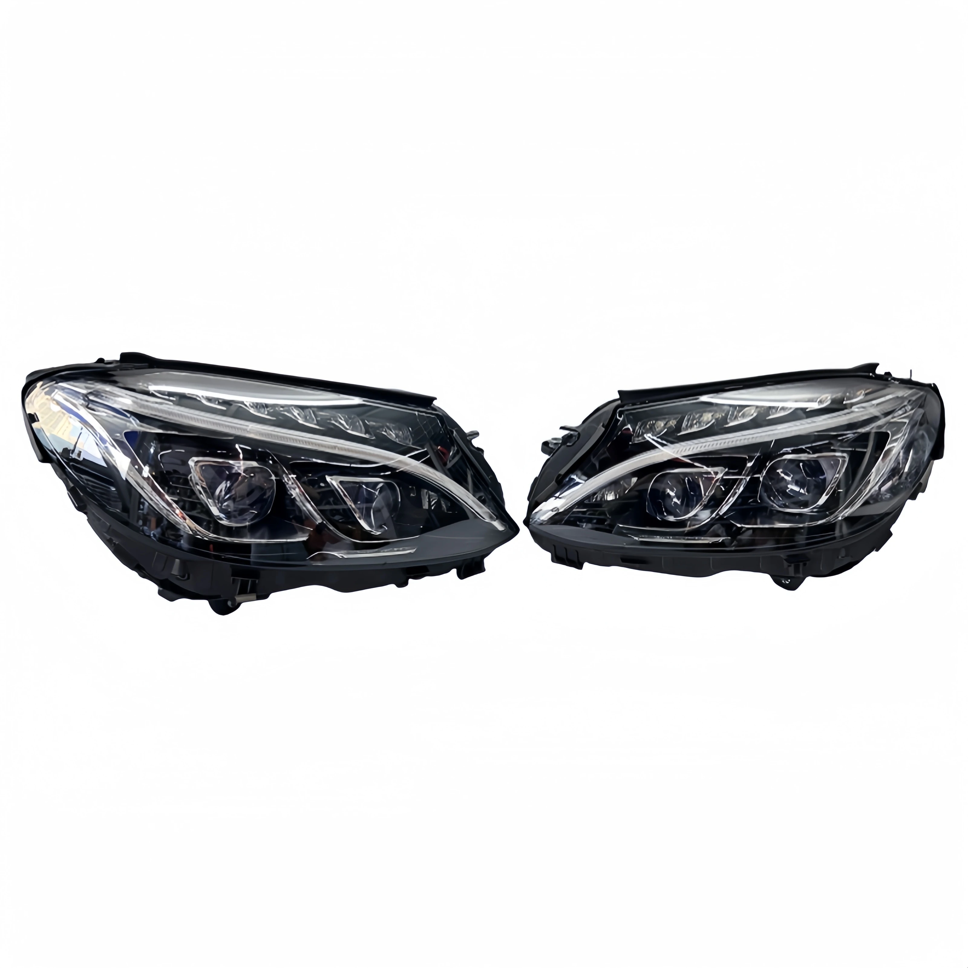 

For Mercedes Benz Car Headlights W205 204 C180 C200 C280 C300 Car Lighting System Headlights