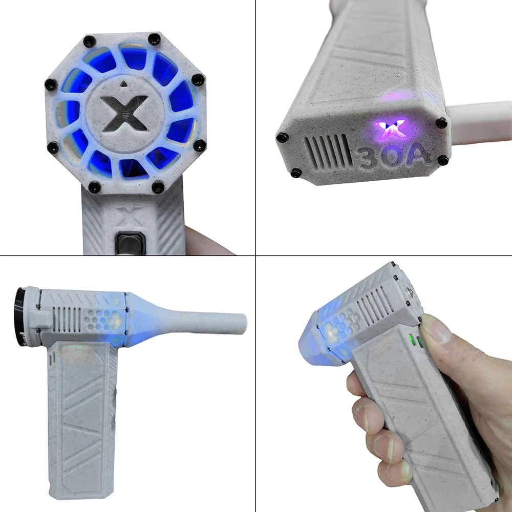 180W Mini Turbo Jet Fan Handheld Powerful Blower Brushless Motor 120,000 RPM Wind Speed 50m/s Industrial Duct Fans Car Dryer