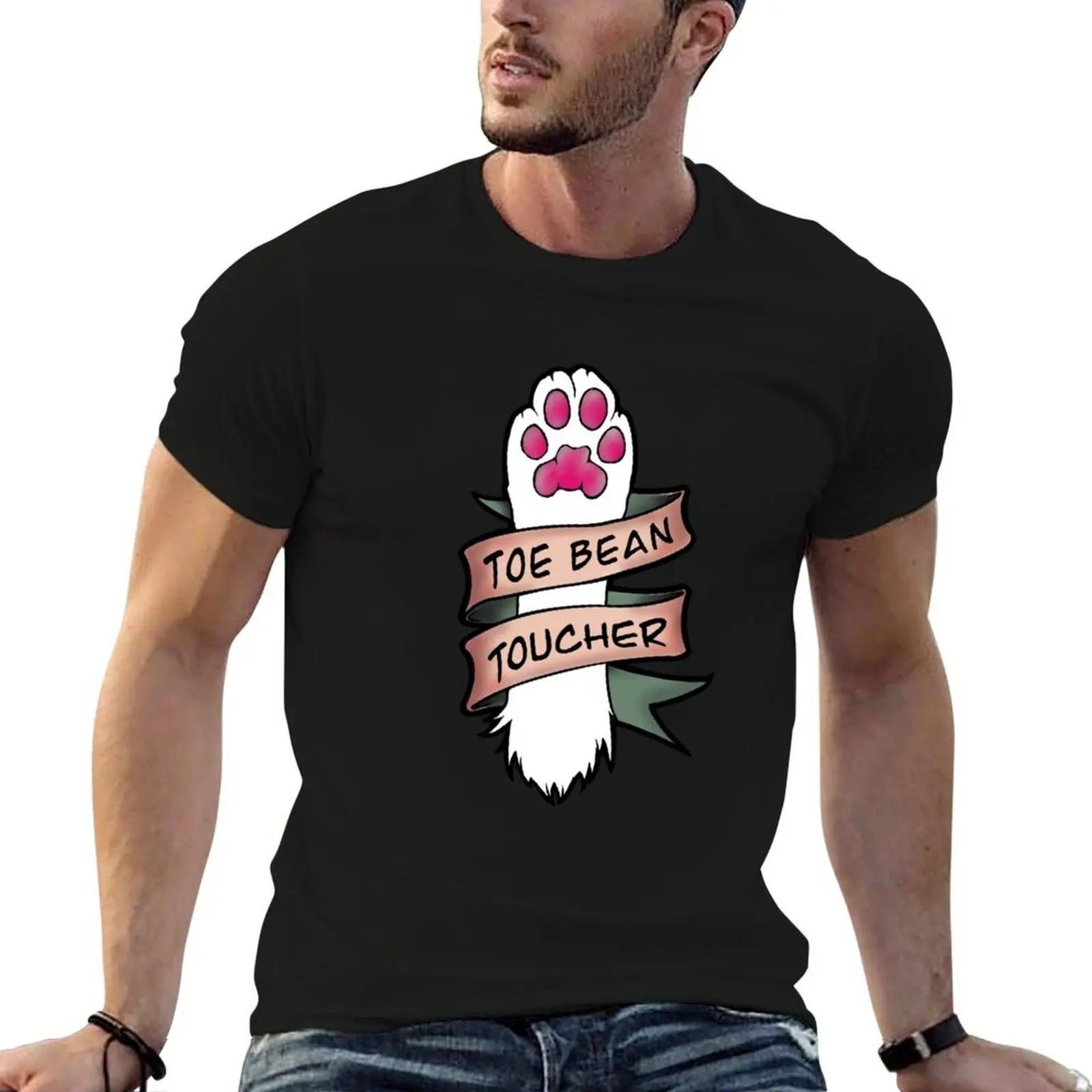 Cat - Toe Beans T-Shirt t shirt man designer t shirt man plain man graphic t shirt T-shirt
