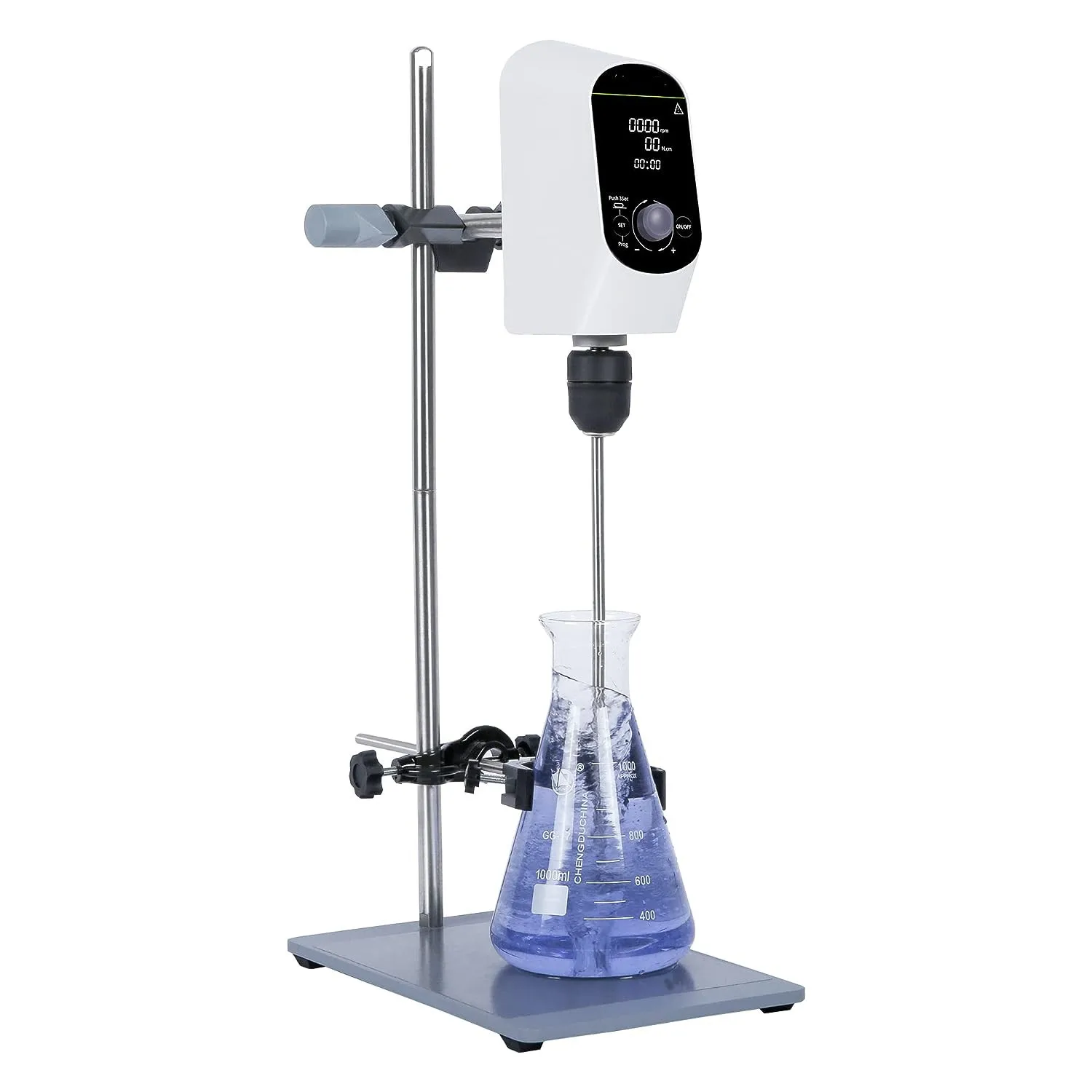 chemistry lab equipment Lab Stirrers Mixer with Stirring Rod and Stand  LCD Display Digital  Electric Overhead Stirrer Mixer