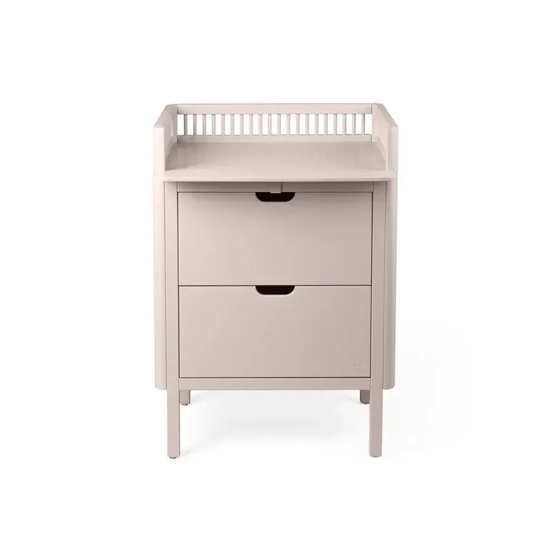 Sebra Baby Diaper Changing Table with Storage Cabinet Multifunctional Nursery Furniture for Newborns and Toddlers Imported