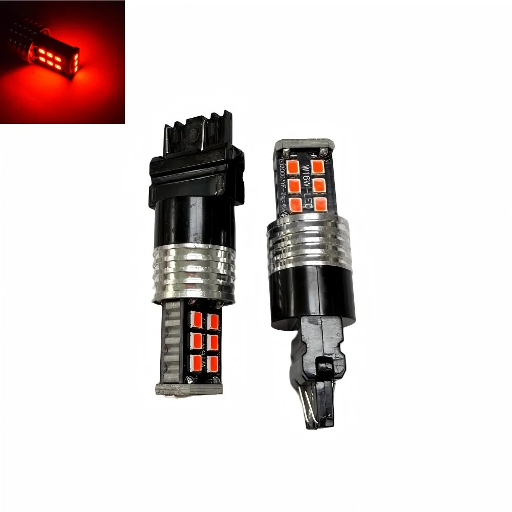 

2 шт. светодиодные лампы для стоп-сигналов и задних фонарей 3157 3057 3357 4057, красные, для указателей поворота