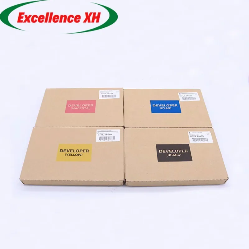 1pcs Developer Powder KCMY For Xerox DC240 242 C75 J75 C70 C60 500 7550 6500 550 5065 7600 700 550 560 5580 6680 7780 6550 C7550