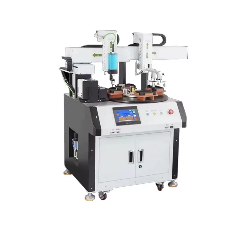 Factory Price cu stomized Efficiency Fully Auto Multi Turntable PLC Program Controlled Screw Screwing Machine for Circuit Board