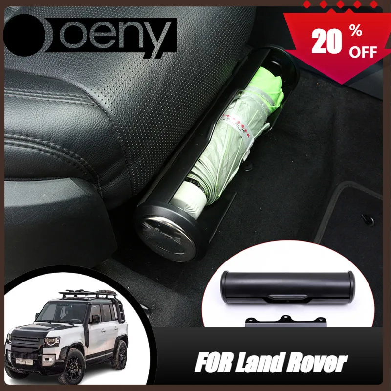 Caja de herramientas de almacenamiento para paraguas de asiento de coche, apto para guardar y ordenar Land Rover Discovery Sport LR4 LR5 462 Range Rover Vogue Evoque