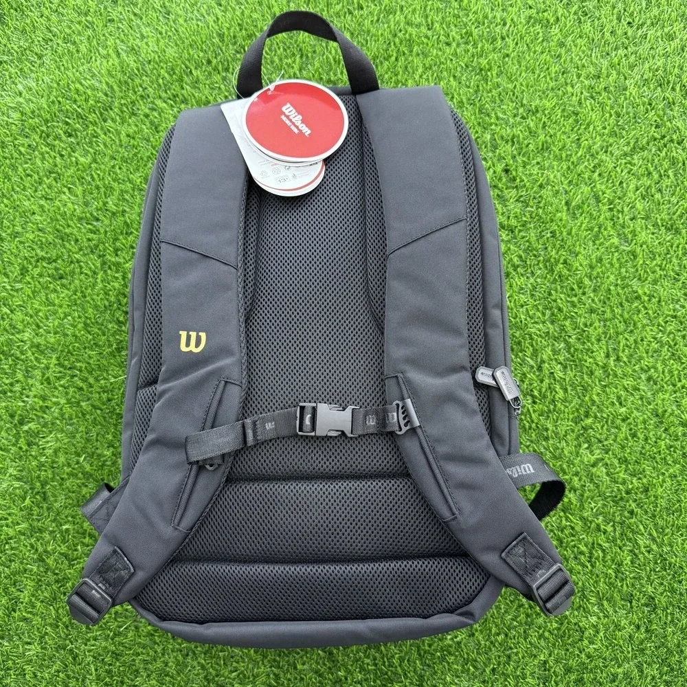 Wilson Super Tour Pro Staff V14 Tennis Racquet Bag 2 Pcs Racket Backpack Tennis Bag with Thermo-regulated Compartment