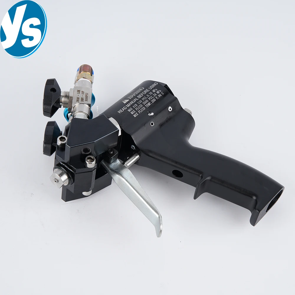 Polyurethane Foam Spray Gun Air Purge PU Foaming Injection AB Two-component High Pressure Coating Spray Gun kit