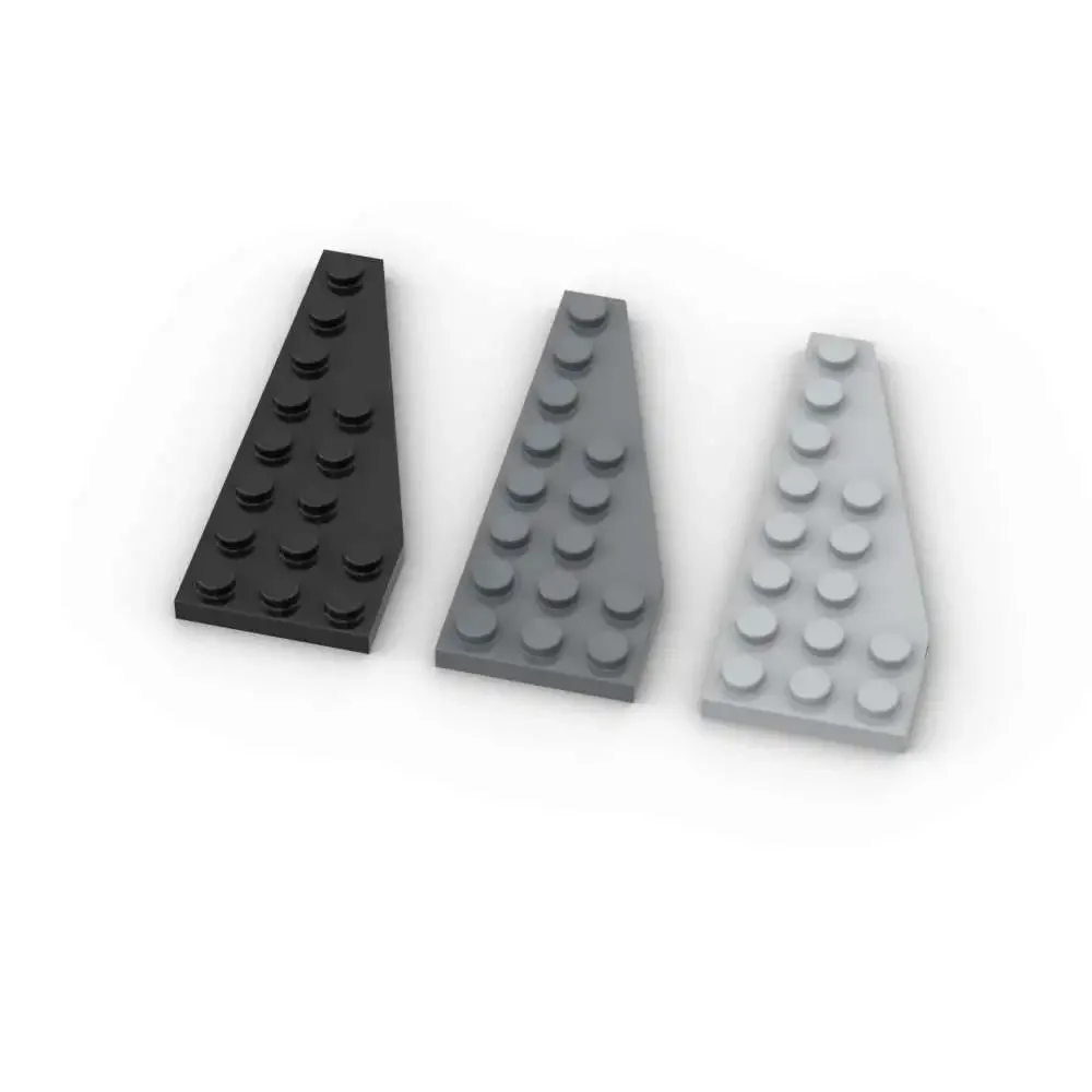 MOC 10 Uds rompecabezas partículas 50304 placa de cuña 8x3 Kit de bloques de construcción tablero derecho casa ladrillos juguetes educativos regalos Dropshipping