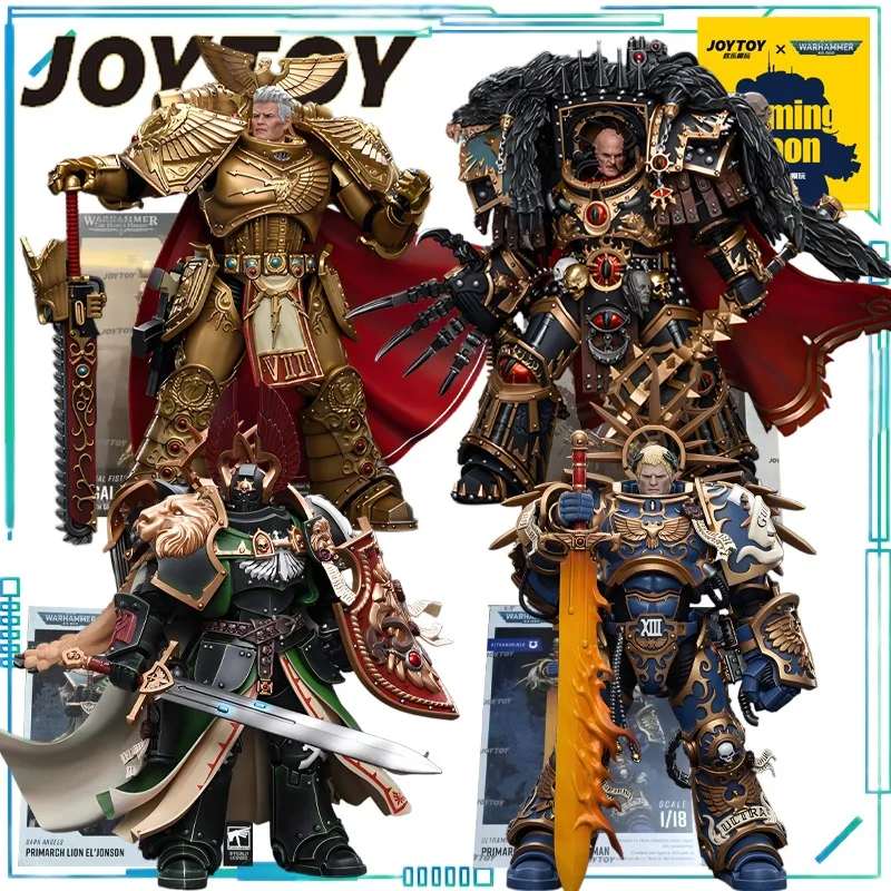 JOYTOY Original JOYTOY X Warhammer 40K Serie Genealogie Kaiserlicher Kronprinz HH Imperium Ultramarines Actionfigur Geschenk für Jungen