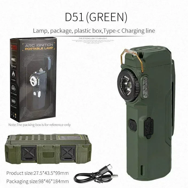 Outdoor Multifunctional Outdoor Night Fishing with Multiple Gear Adjustment Lighting, Flashlight, Emergency Light