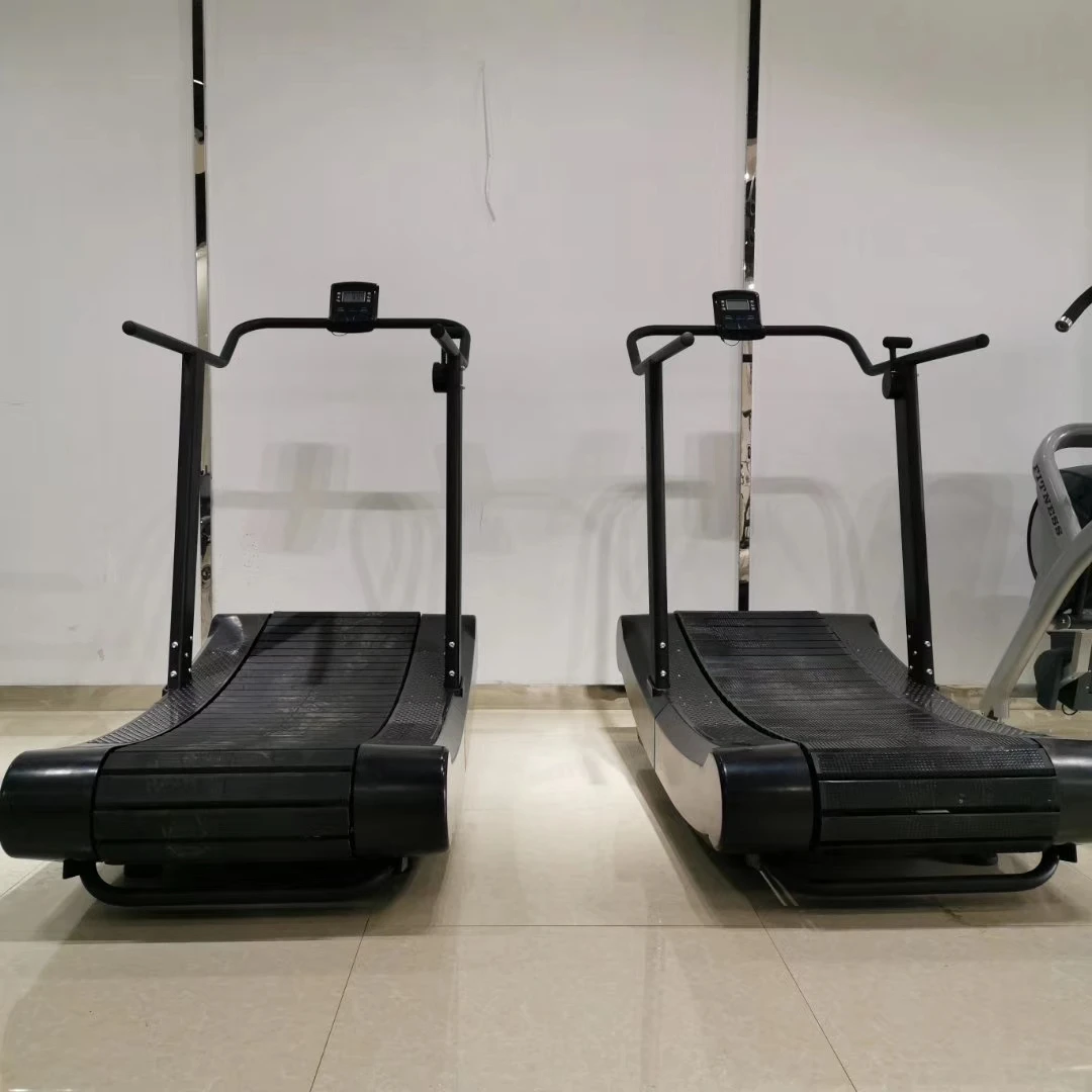 Bodybuilding CC16 Curved Treadmill Commercial Sports Equipment Manuel Treadmill Running Machine