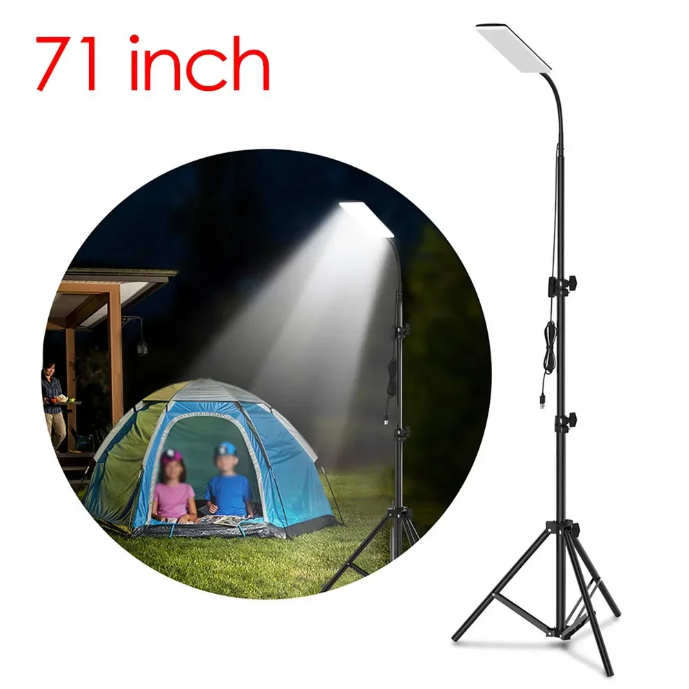 altura ajustavel fotografia selfie luz portatil com tripe stand impermeavel atualizado ao ar livre camping 71 altura 01