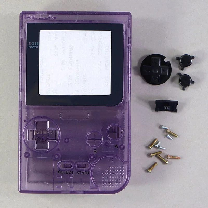1set Konsol Game Untuk Gameboy Pocket Full GBP Case Cover Housing Shell Pengganti Set dengan Lensa Layar Dan Tombol