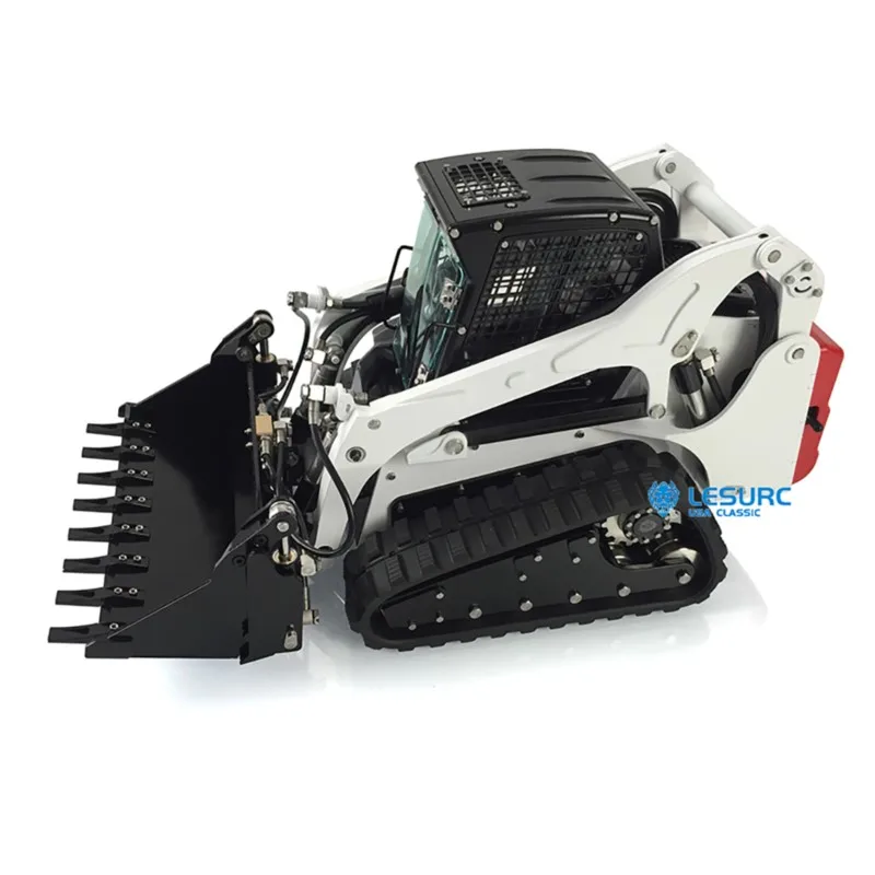 LESU 1/14 Crawler Skid-Steer Aoue LT5 Metal RC Hydraulic Loader RTR Model Lights Outdoor Toys THZH1208