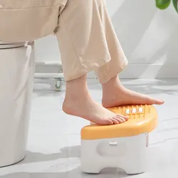 Bathroom Squat Potty Collapsible Toilet Stool Child Chair Foot Seat Rest Aid Helper Anti-slip Heightened Tool Travel Portable